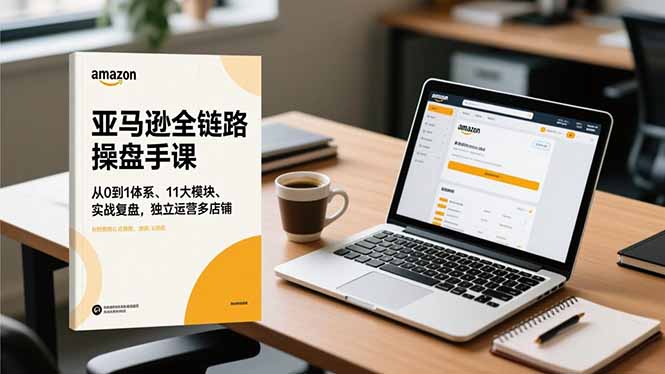 亚马逊全链路操盘手课，从0到1体系、11大模块、实战复盘，独立运营多店铺-云网创
