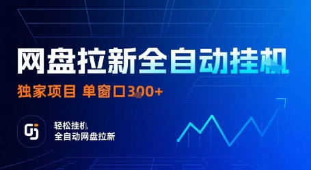 网盘拉新全自动挂G，独家技术，操作简单，自动完成拉新任务，单窗口3张【揭秘】-云网创