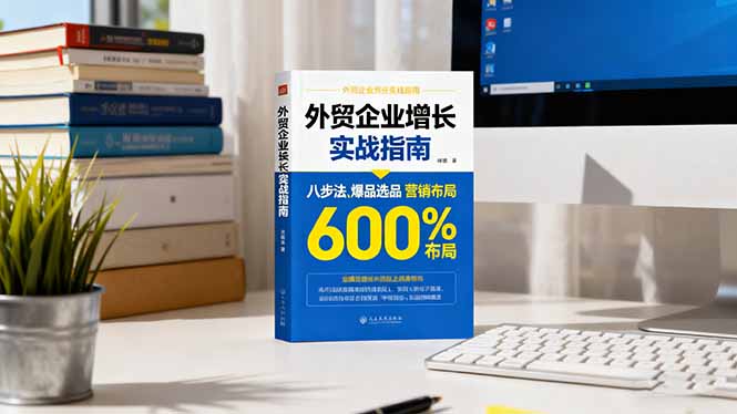 外贸企业增长实战指南,八步法、爆品选品、营销布局,业绩增长300%-云网创