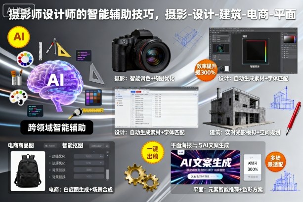 摄影师设计师的智能辅助技巧,摄影-设计-建筑-电商-平面-云网创