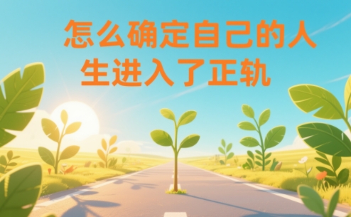 某公众号付费文章：怎么确定自己的人生进入了正轨？-云网创
