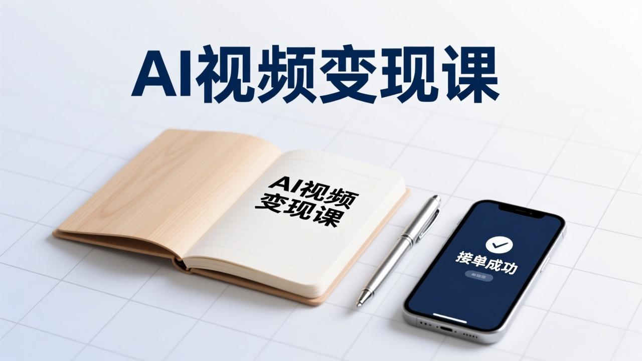 AI视频变现课，学完即可创作短片、接商单，实现副业增收，单项目报价可达千元-云网创